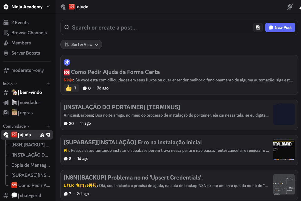 Fluxo de automação - Suporte Personalizado